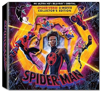 New Spider-verse 2-Movie Collector’s Edition (UHD + Blu-ray + Digital)