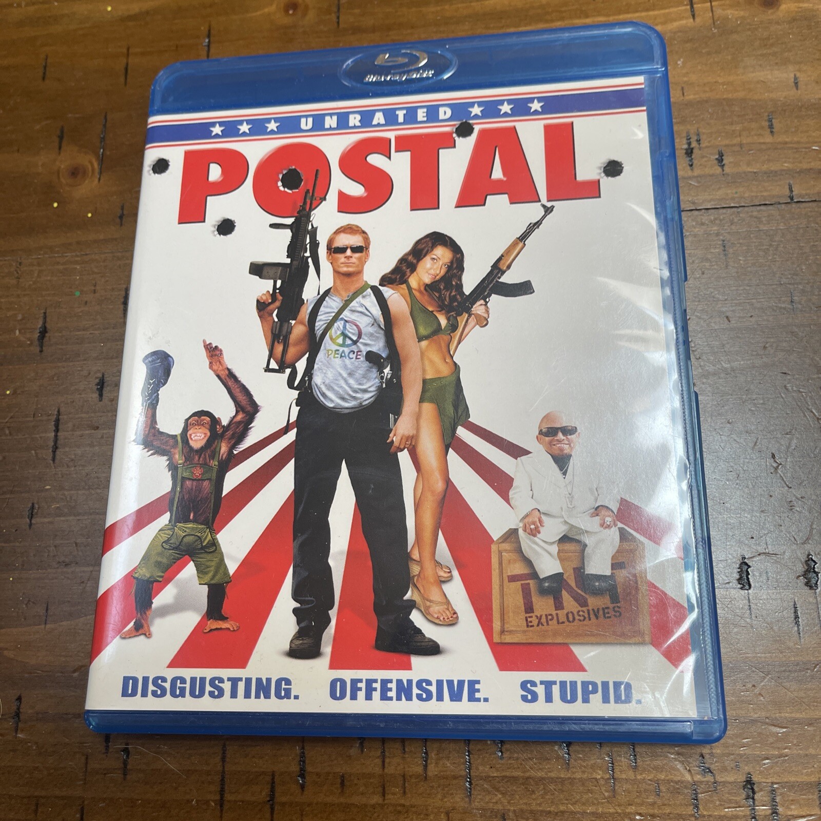 Postal (Unrated) – Blu-Ray – Good Condition Marker on Disc ENGLISH Region A NTSC