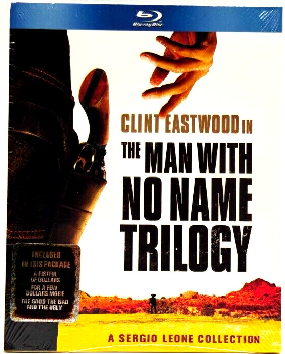 Man with No Name Trilogy – Sergio Leone Clint Eastwood Blu-ray w/ Slipcase NEW