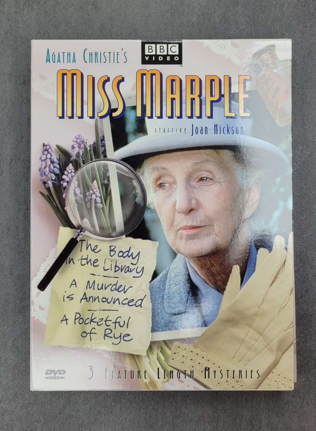 Miss Marple – 3 Feature Length Mysteries (The Body in the Library / A Murder Is