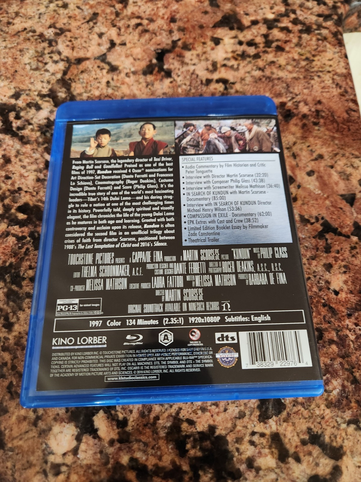 Kundun (Blu-ray, 1997)