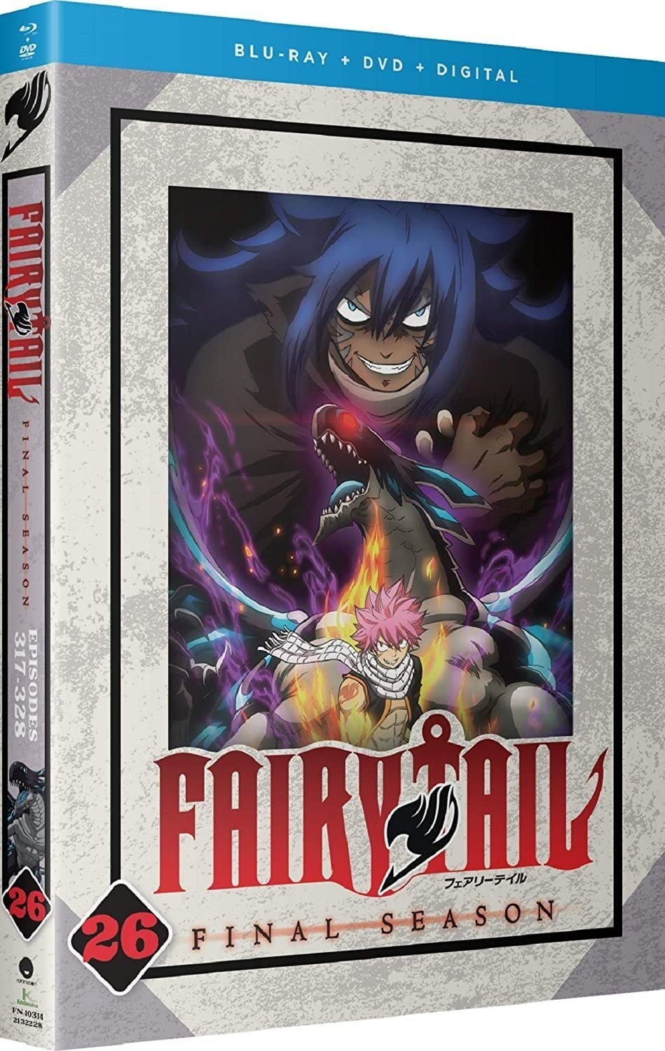 Fairy Tail: The Final Season – Part 26 (Blu-ray + DVD) [DVD][Region A/1] NEW