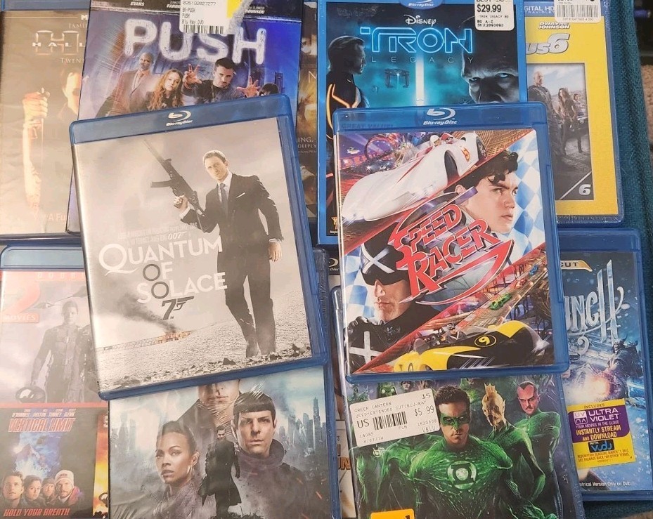 You Choose: Blu-ray DVDs Action Superhero Sci-Fi Horror Movies Television