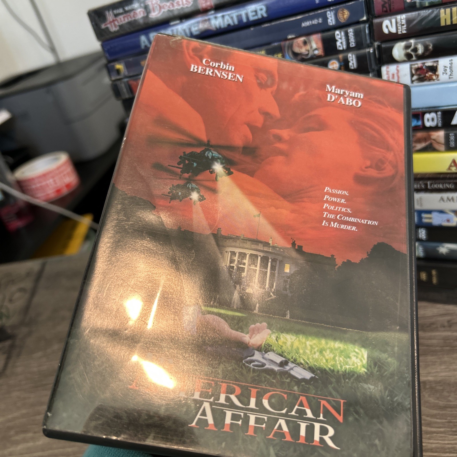 An American Affair (DVD 1999) York Entertainment, Indie Political Drama / M