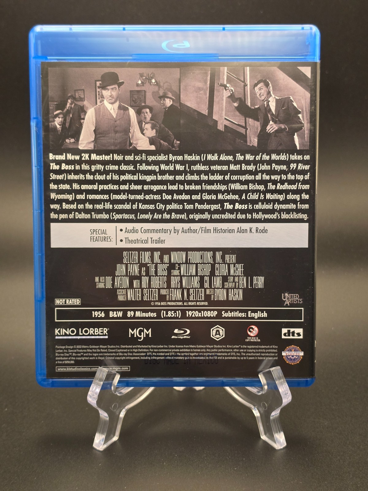 Film Noir The Dark Side of Cinema VII Blu-ray Kino Lorber KL Studio 3 Disc Set