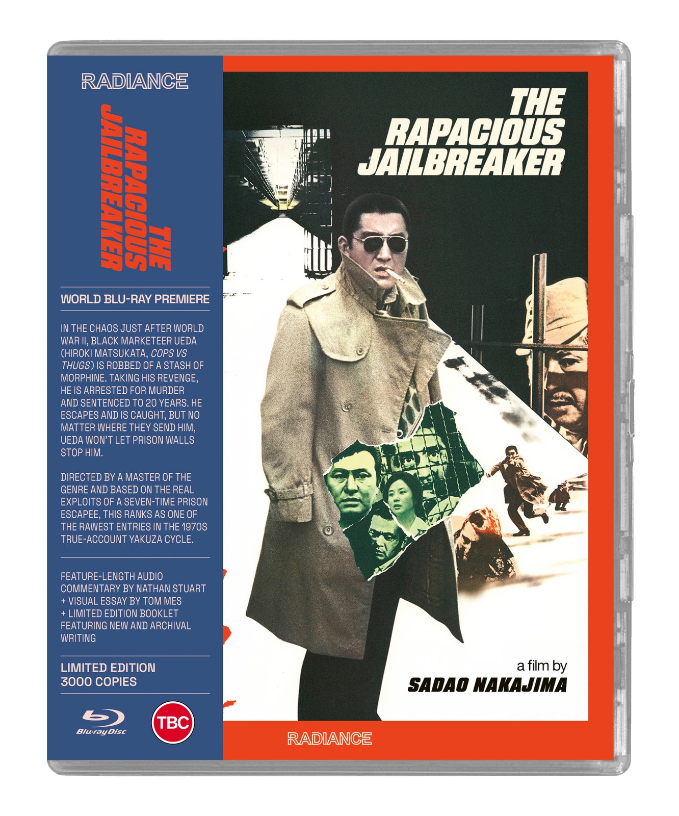 The Rapacious Jailbreaker (Blu-ray) Hiroki Matsukata Goro Ibuki (UK IMPORT)