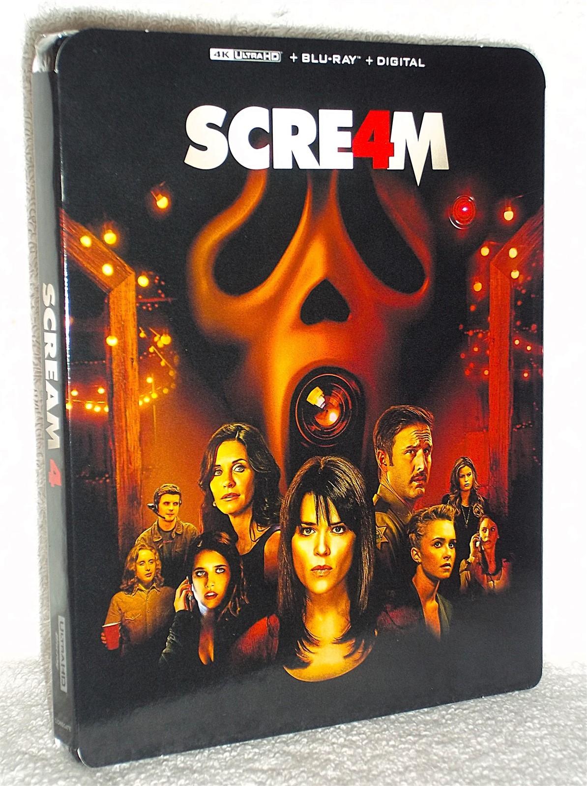 Scream 4 (4K/Blu-ray, 2026) NEW Emma Roberts Neve Campbell horror slasher sequel