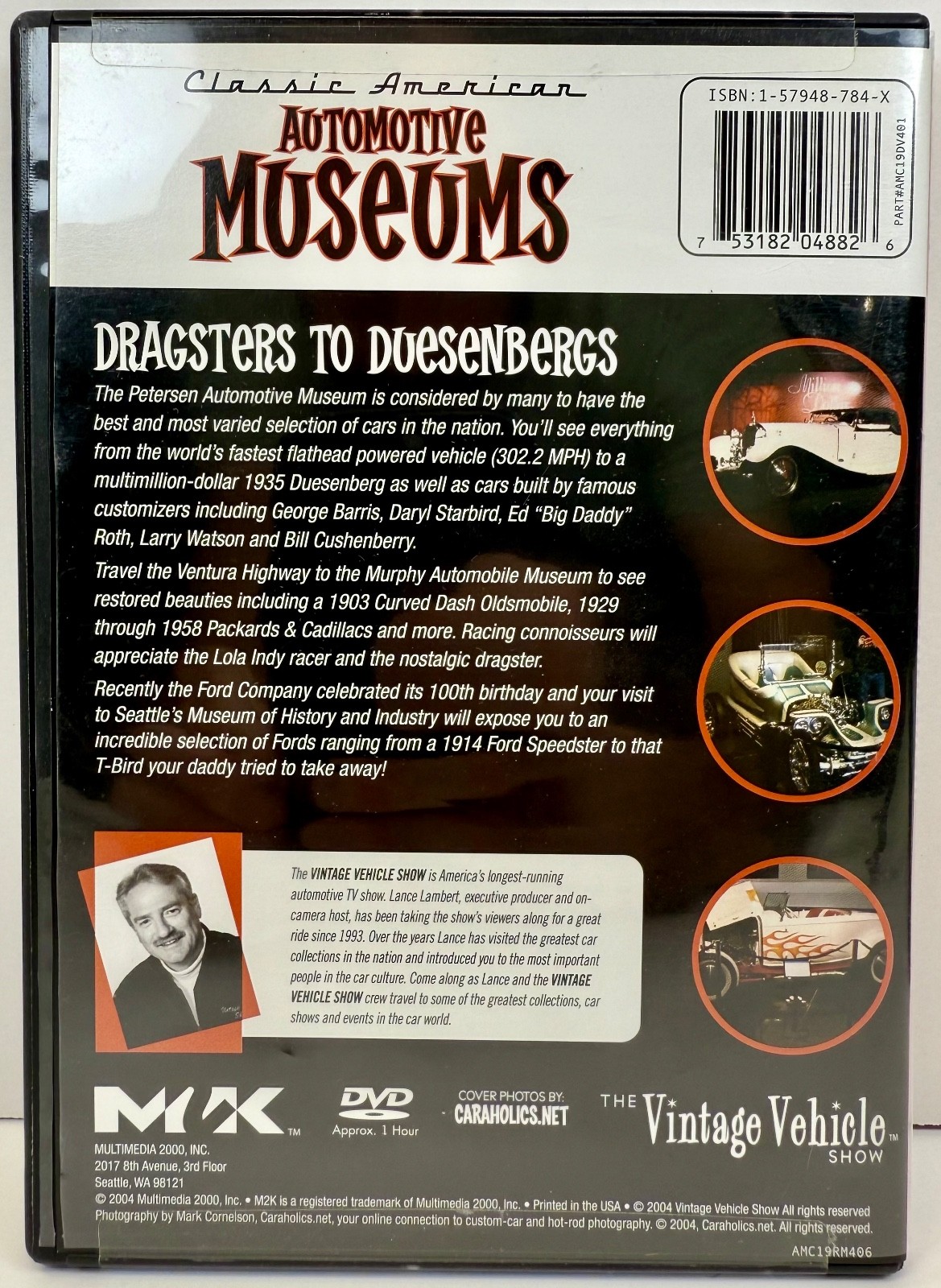 Classic American Automotive Museums Dragsters to Duesenbergs DVD