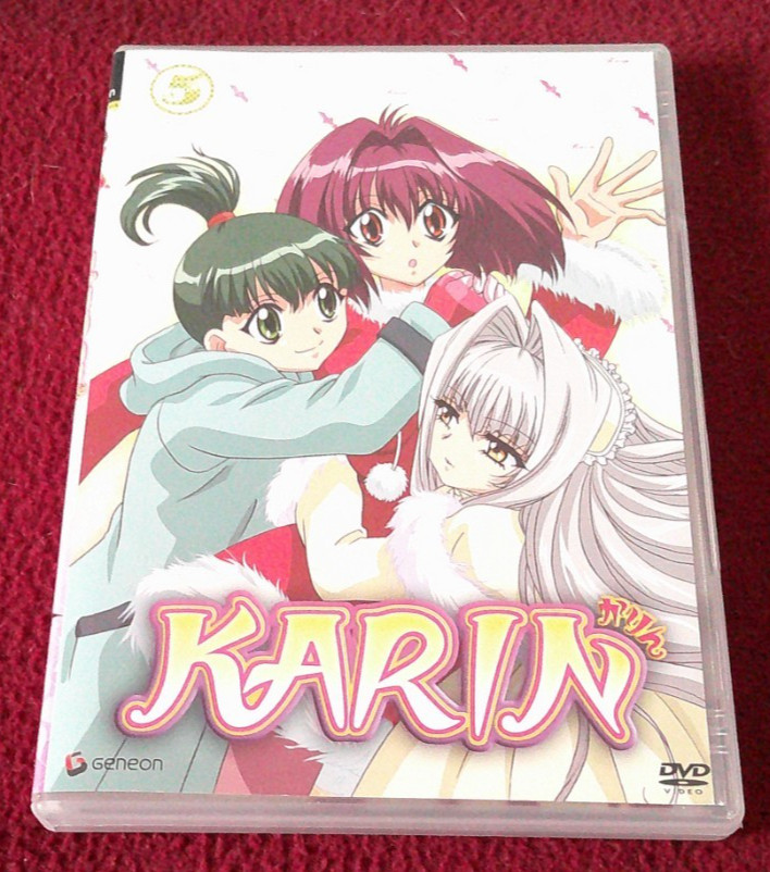 Karin Vol. 5: Ascendance RARE OOP anime DVD Bilingual, Japanese & English