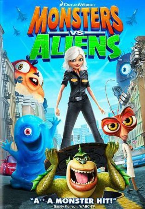 Monsters vs. Aliens (DVD, 2009, Widescreen) NEW