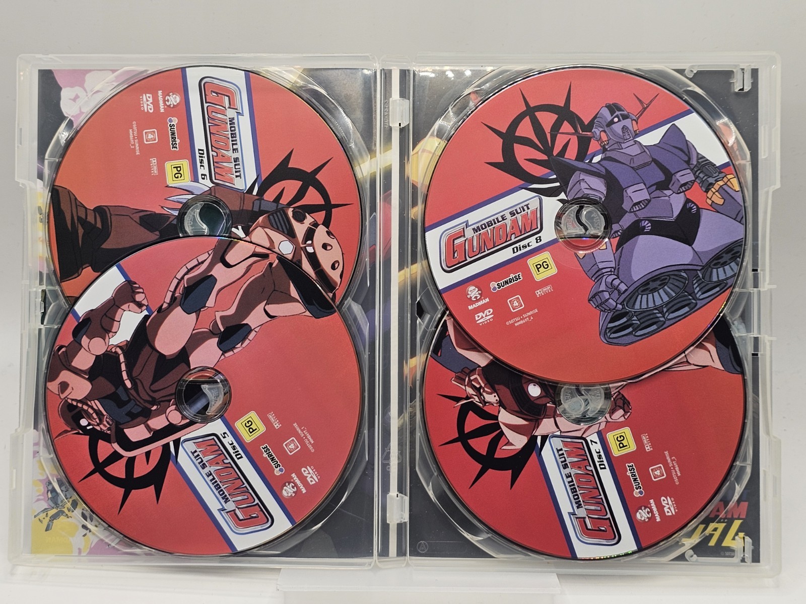 Mobile Suit Gundam Collection 2 DVD Box Set (4 Disc) Region 4 PAL