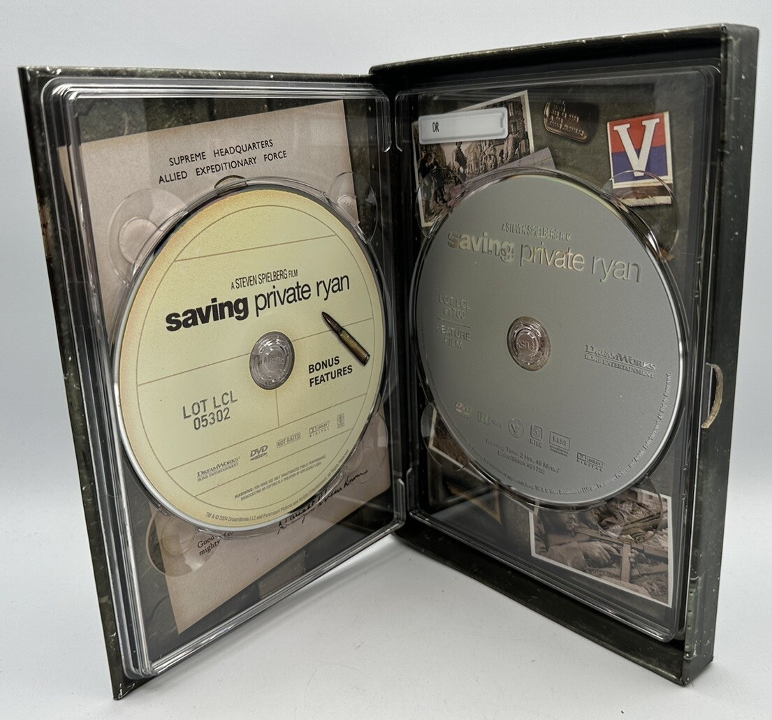 Saving Private Ryan DVD Tom Hanks D-Day 60th Anniversary Commemorative Edition