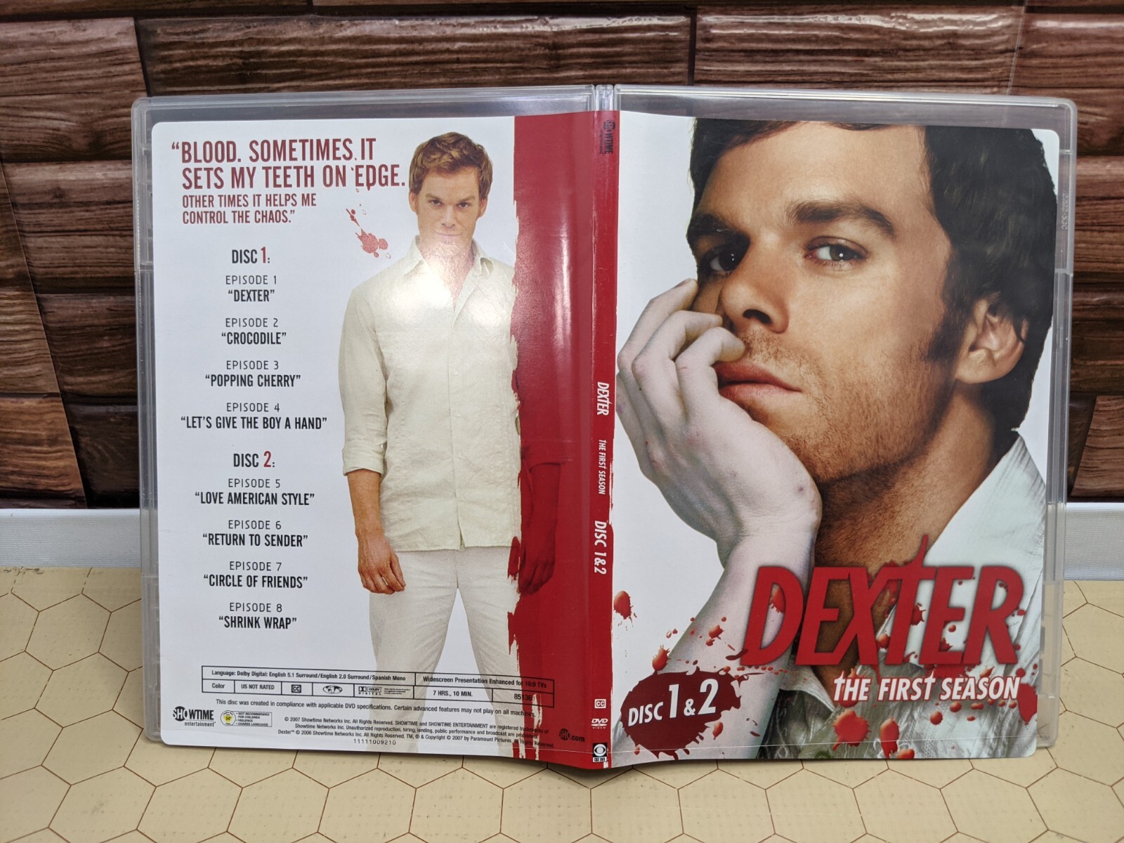 Dexter 3 Season Bundle 1 2 & 3 (DVD 3 Sets 12 DVDs 2007-2009 Showtime Ent)
