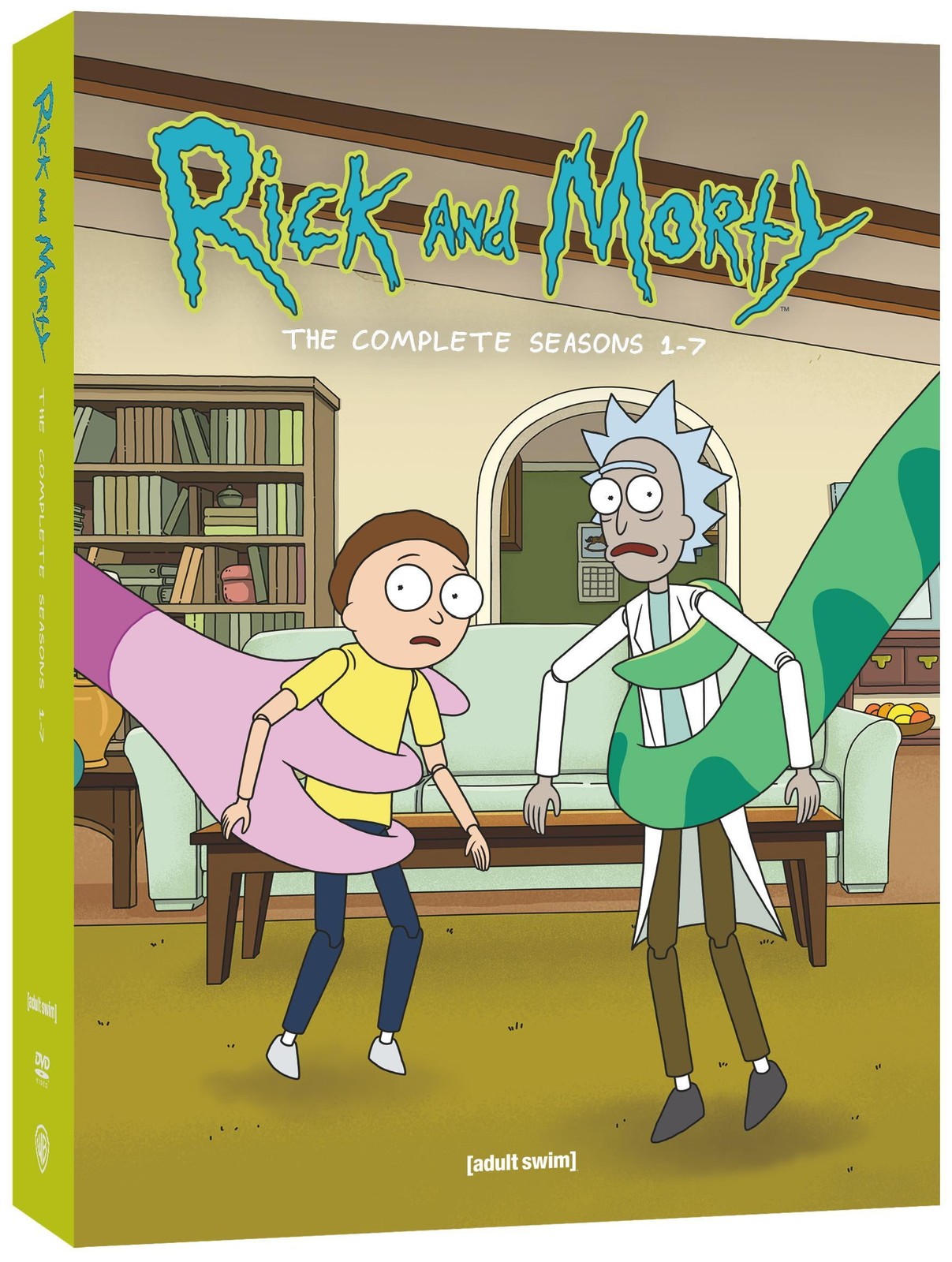 Warner Home Video 93014684 Rick And Morty Complete Seasons 1-7 DVD Box Set