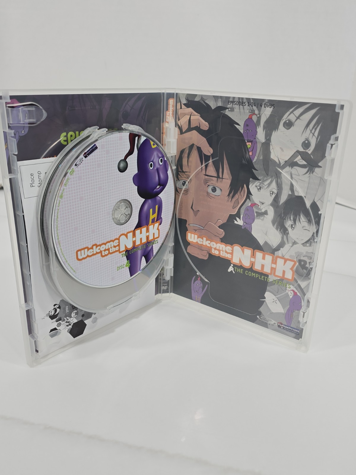 Welcome to the NHK Complete Series 3 DVD Set S.A.V.E. Funimation MISSING DISC 1