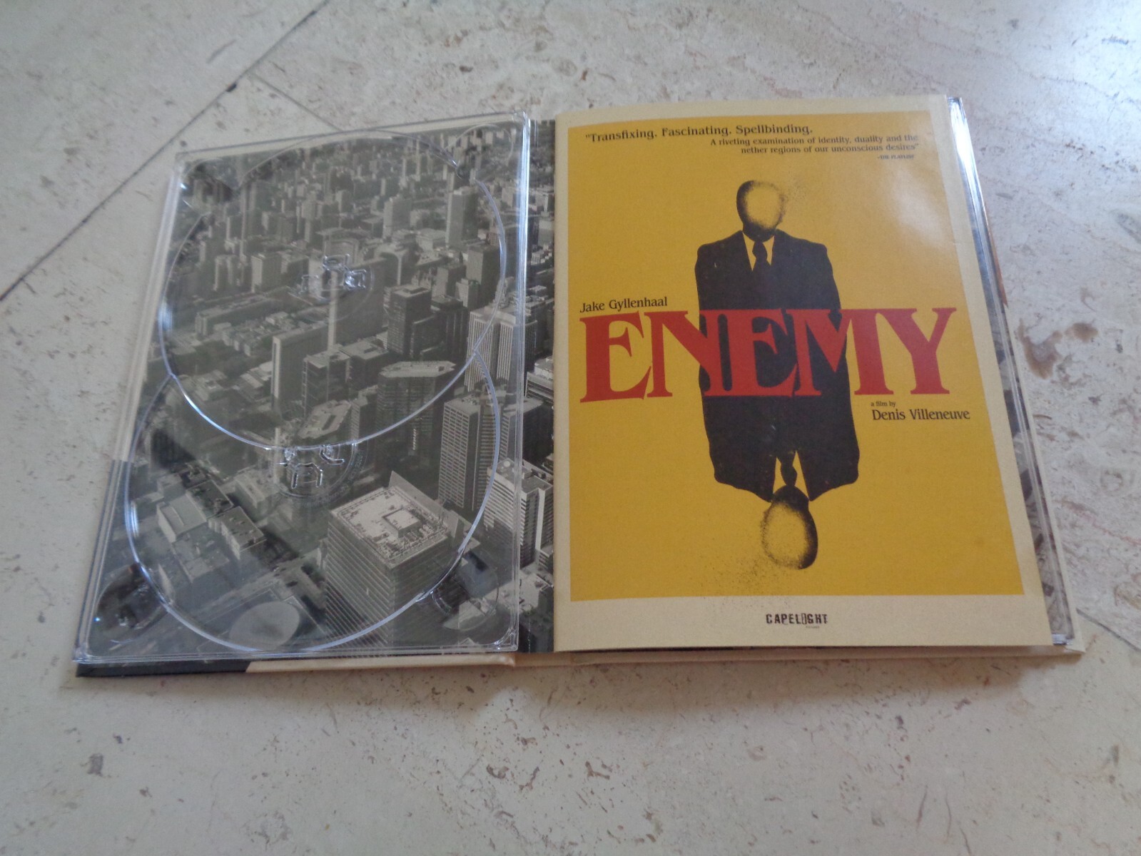 ENEMY & Polytechnique OOP Denis Villeneuve BluRay Digibook 3Disc Jake Gyllenhaal