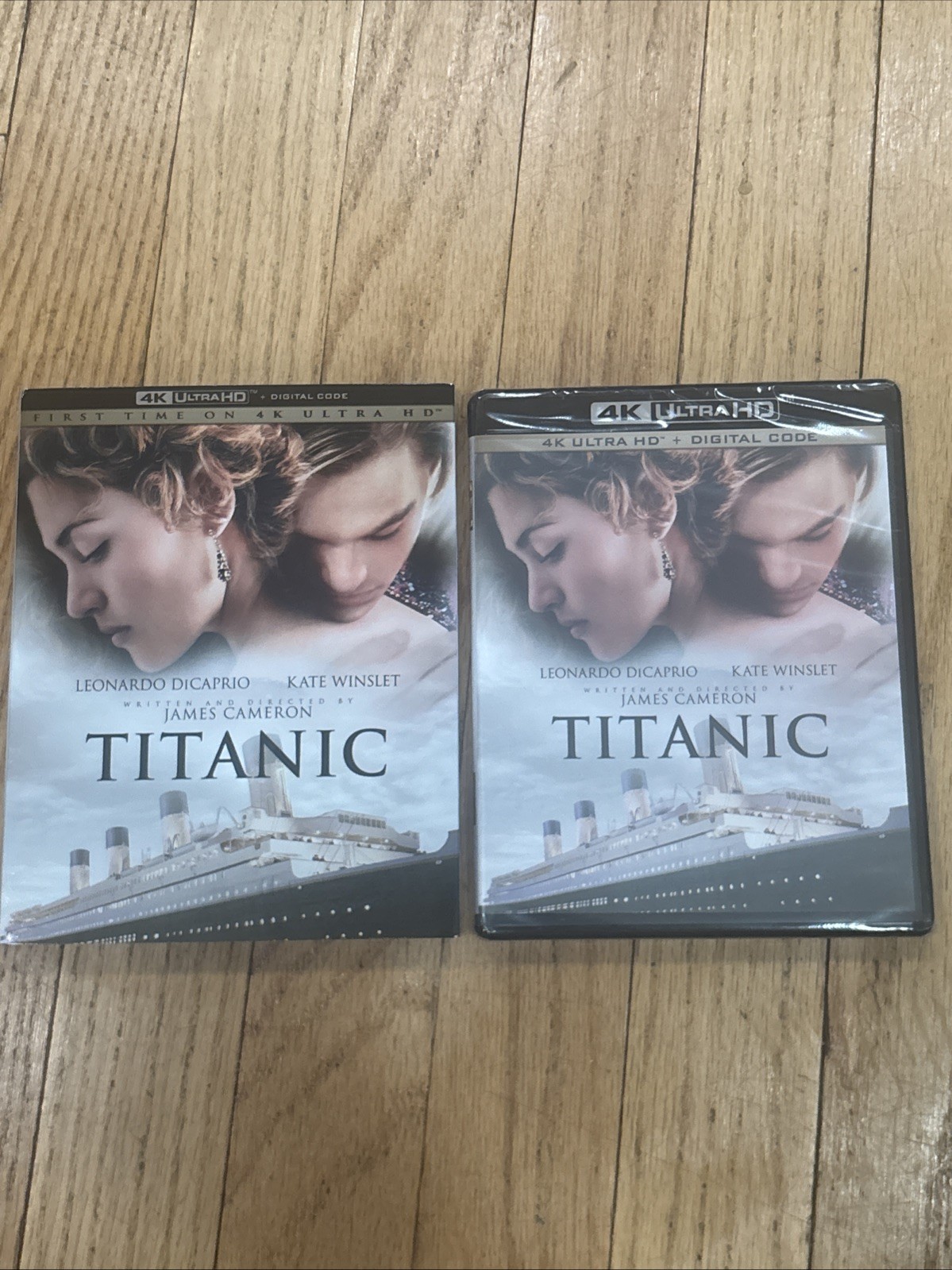 Titanic (4K UHD Blu-ray, Digital) NEW w/slipcover