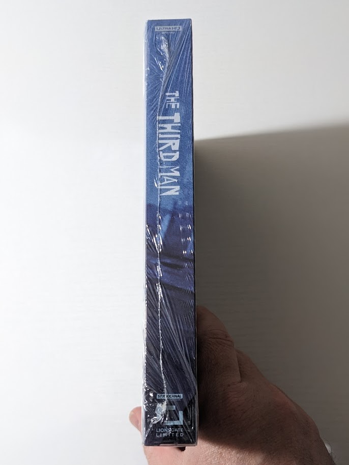 The Third Man Steelbook (4K Ultra HD + Blu-ray, 1949) Factory Sealed