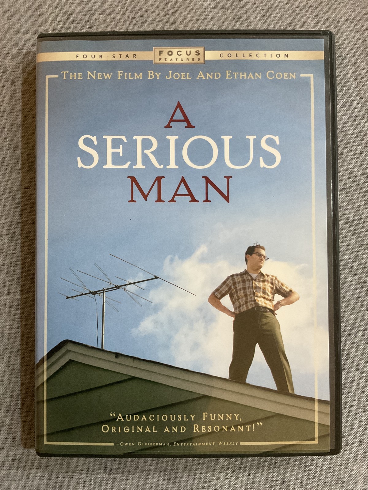 A Serious Man DVD 2010 Joel & Ethan Coen Focus Features Widescreen Michael