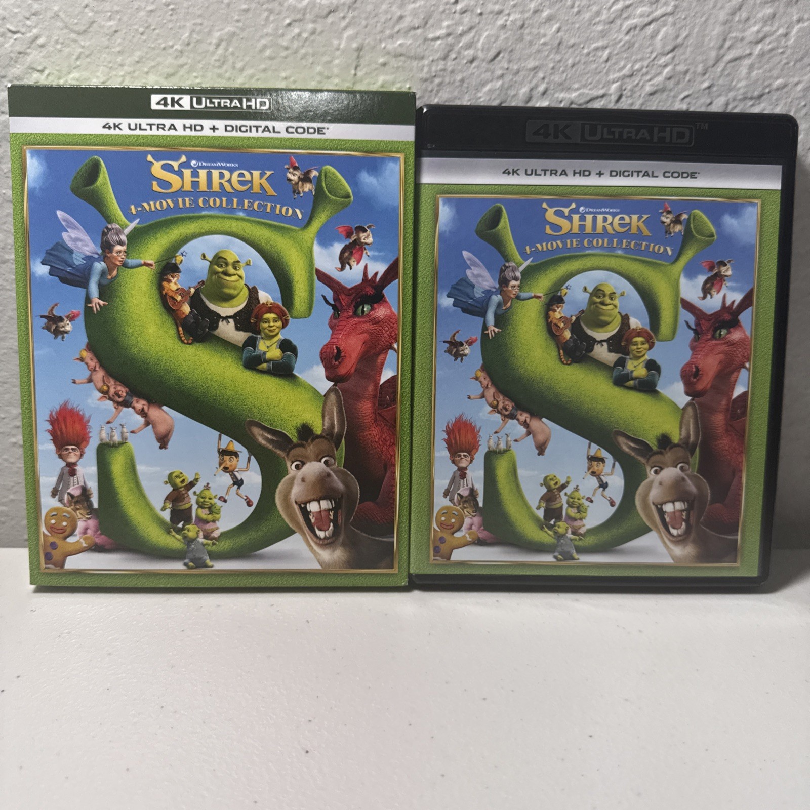 Shrek 4-Movie Collection 4K Ultra HD With Slip Cover (No Digital Code)