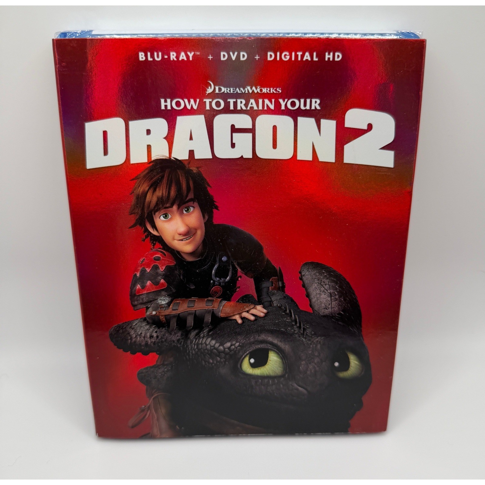 How to Train Your Dragon 2 Blu-ray DVD Digital HD DreamWorks New with Slipcover