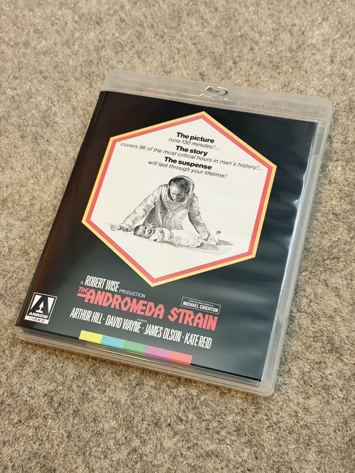 The Andromeda Strain – Arrow Video Blu-ray – REGION B UK – 1971 Movie