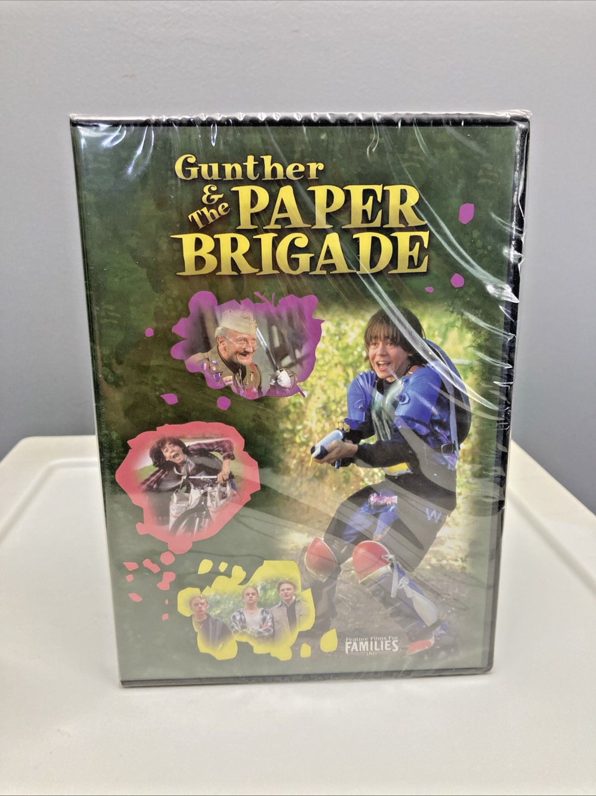 Gunther & The Paper Brigade DVD 1996 Feature Films For Families BRAND NEW SEALED
