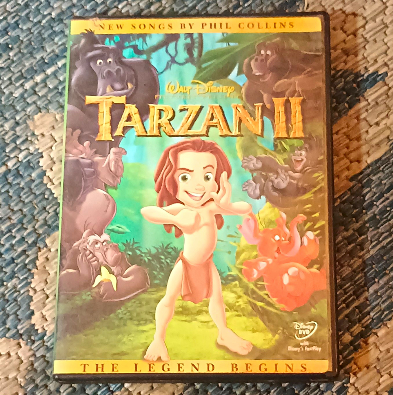 Disney Tarzan II The Legend Begins DVD Animation G 72 Min English