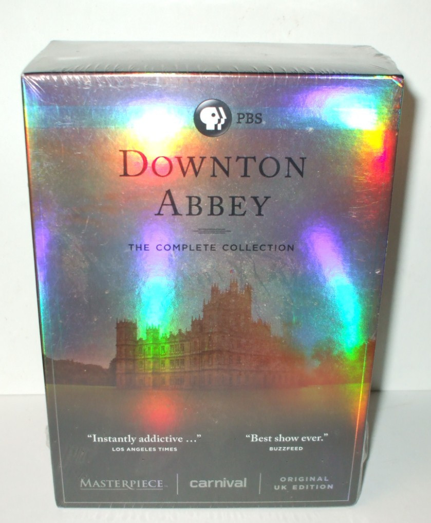 DOWNTOWN ABBEY THE COMPLETE COLLECTION SEASONS 1-6 DVD/22 DISC SET/PBS – SEALED