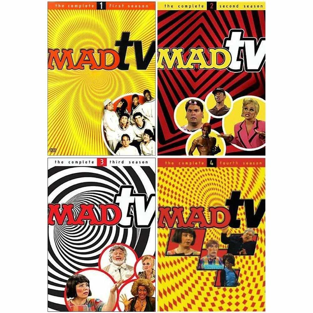 MADTV Sketch Comedy MAD TV Series DVD Complete Seasons 1 2 3 4 brand new