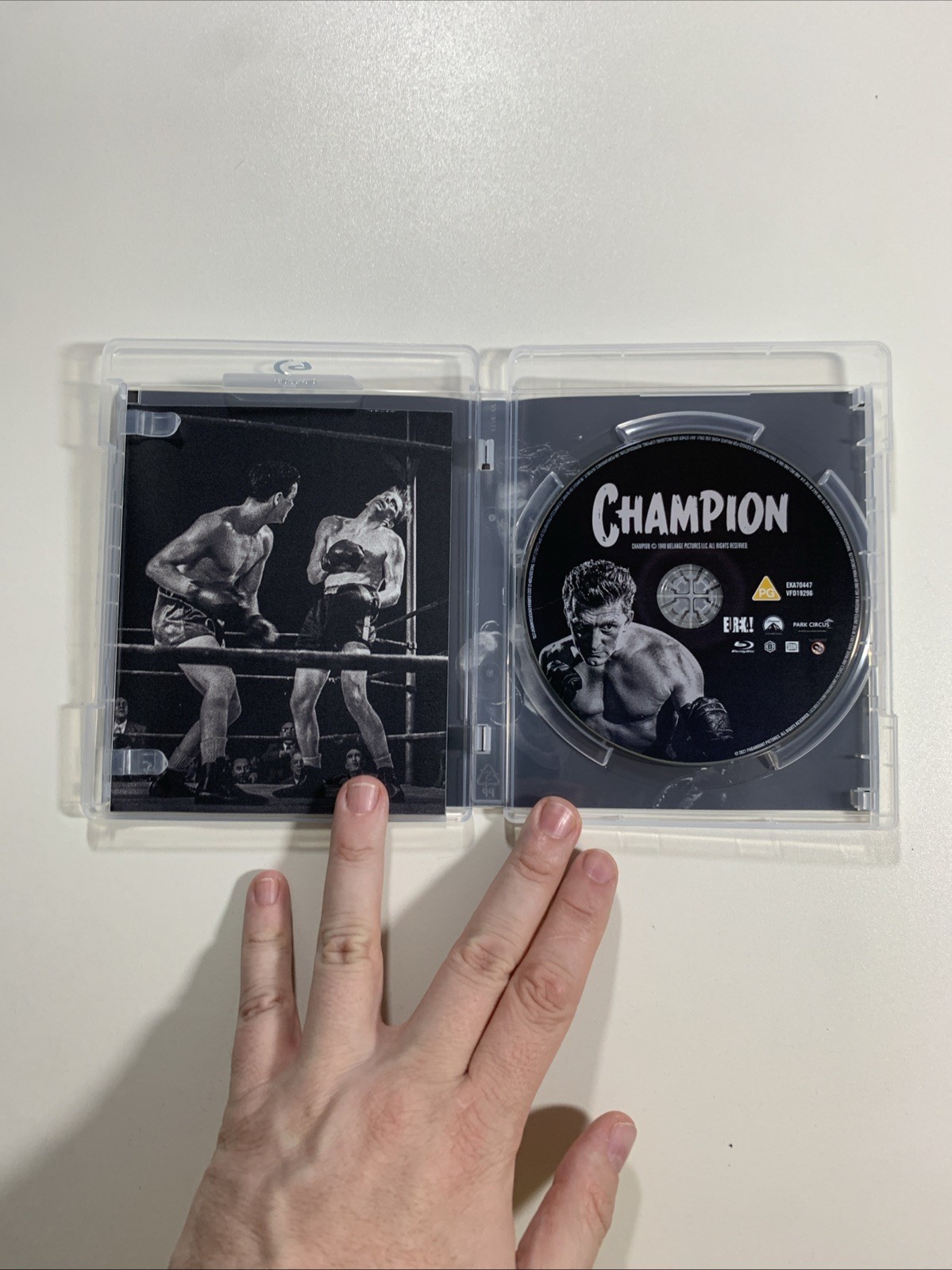 Champion (1949) Eureka Masters Of Cinema Blu-ray – Region B – OOP!