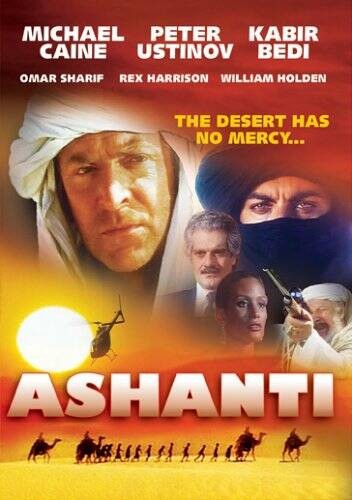 Ashanti – DVD By Michael Caine,Peter Ustinov,Kabir Bedi – VERY GOOD