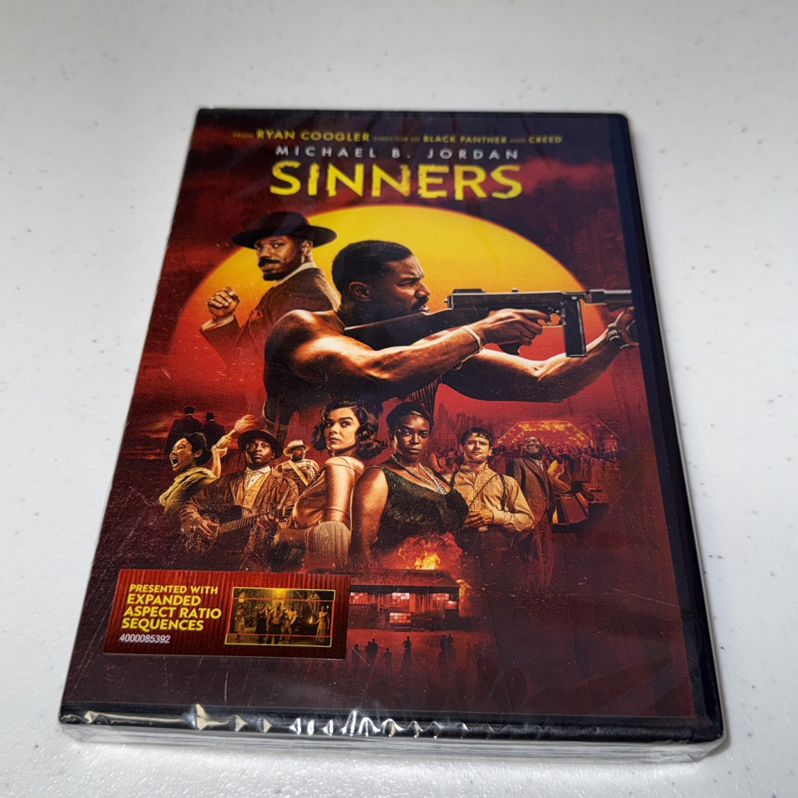 Sinners DVD NEW Michael B Jordan Brand New 2025