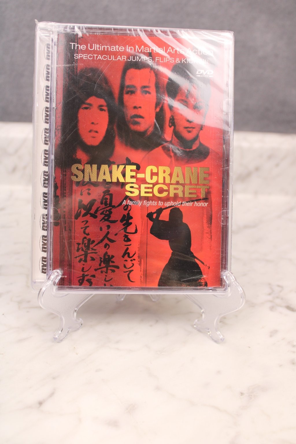 Snake-Crane Secret DVD 1985 Martial Arts Action Meng Fei Digitally Mastered