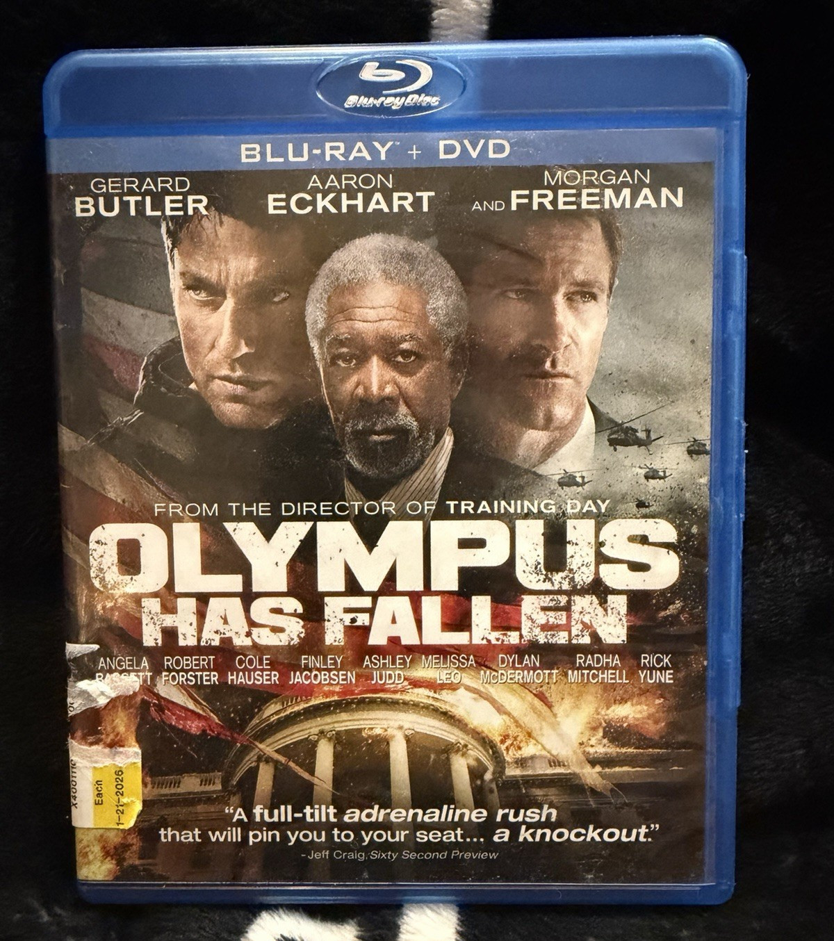 Sony Olympus Has Fallen Blu-ray+DVD (2013) R Gerard Butler Antoine Fuqua