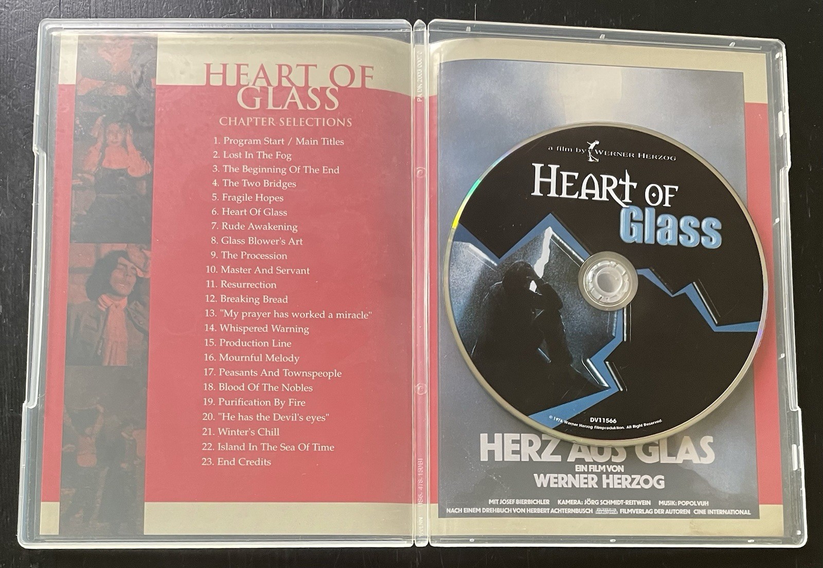 Heart Of Glass-DVD-A Film By Werner Herzog-German With English Subtitles