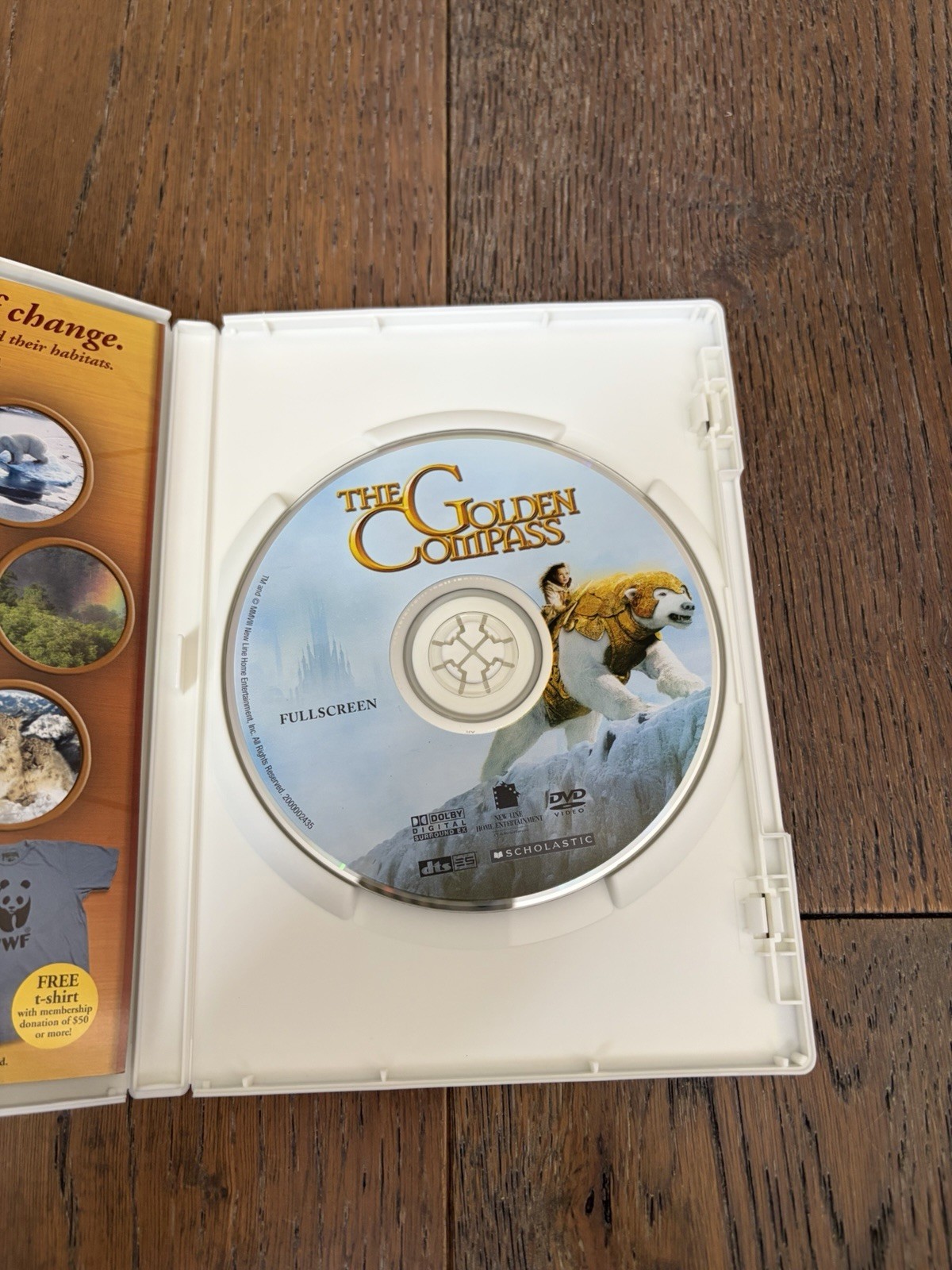 New Line Home Entertainment The Golden Compass DVD PG-13 Full Screen 113min