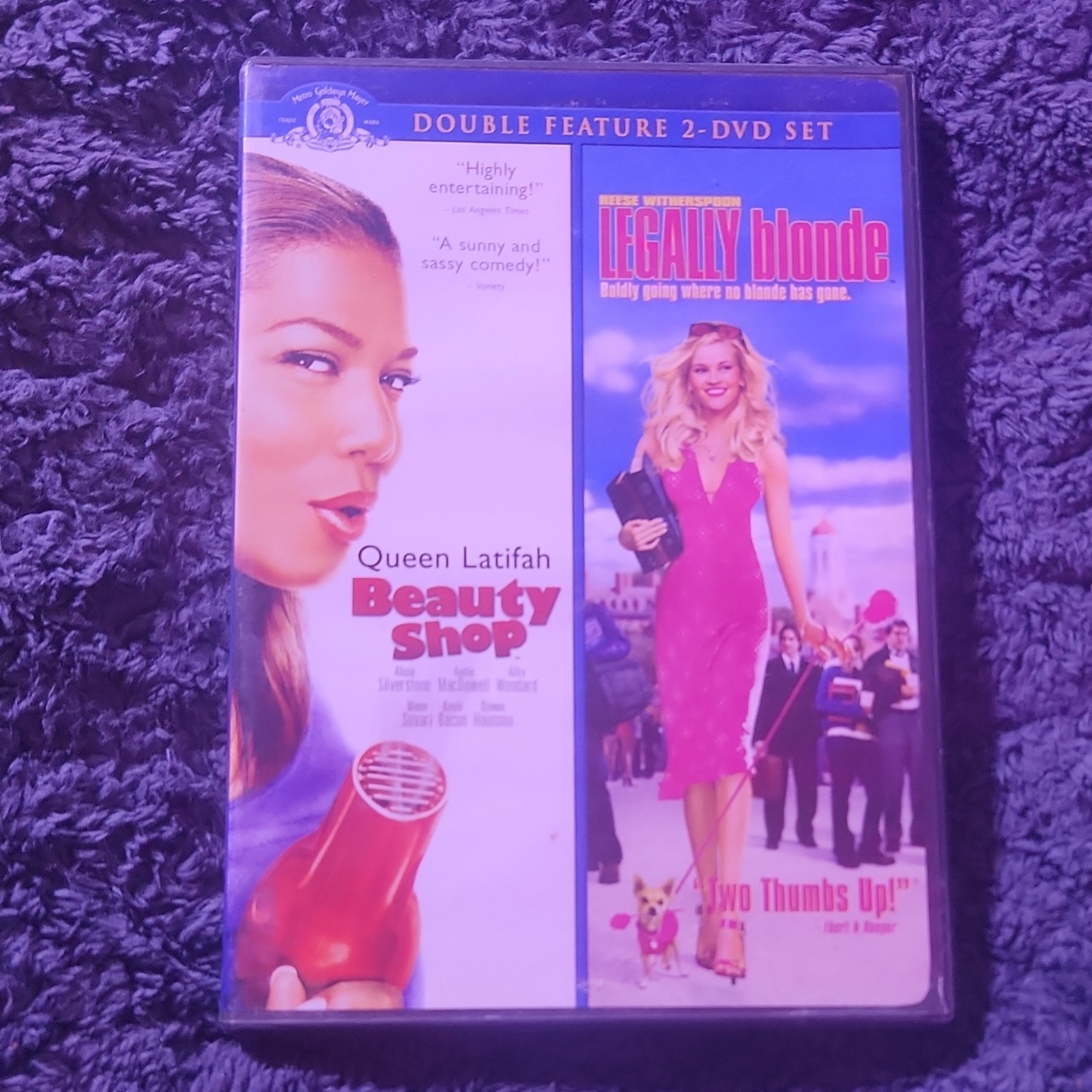 MGM Home Entertainment Beauty Shop / Legally Blonde DVD Tall Case Comedy Movie