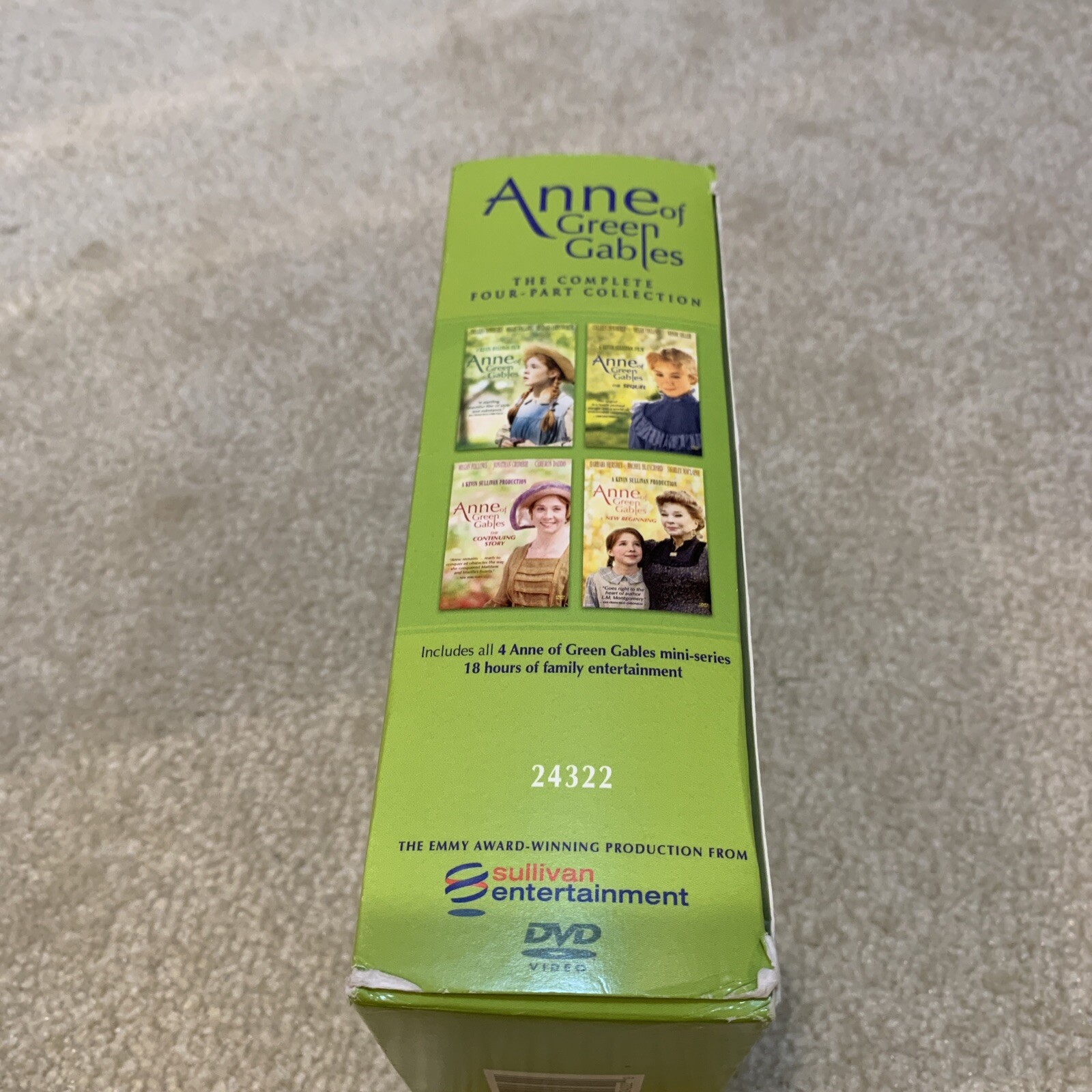 Anne of Green Gables Complete Four Part Collection DVD Set 5 Discs 18 Hours