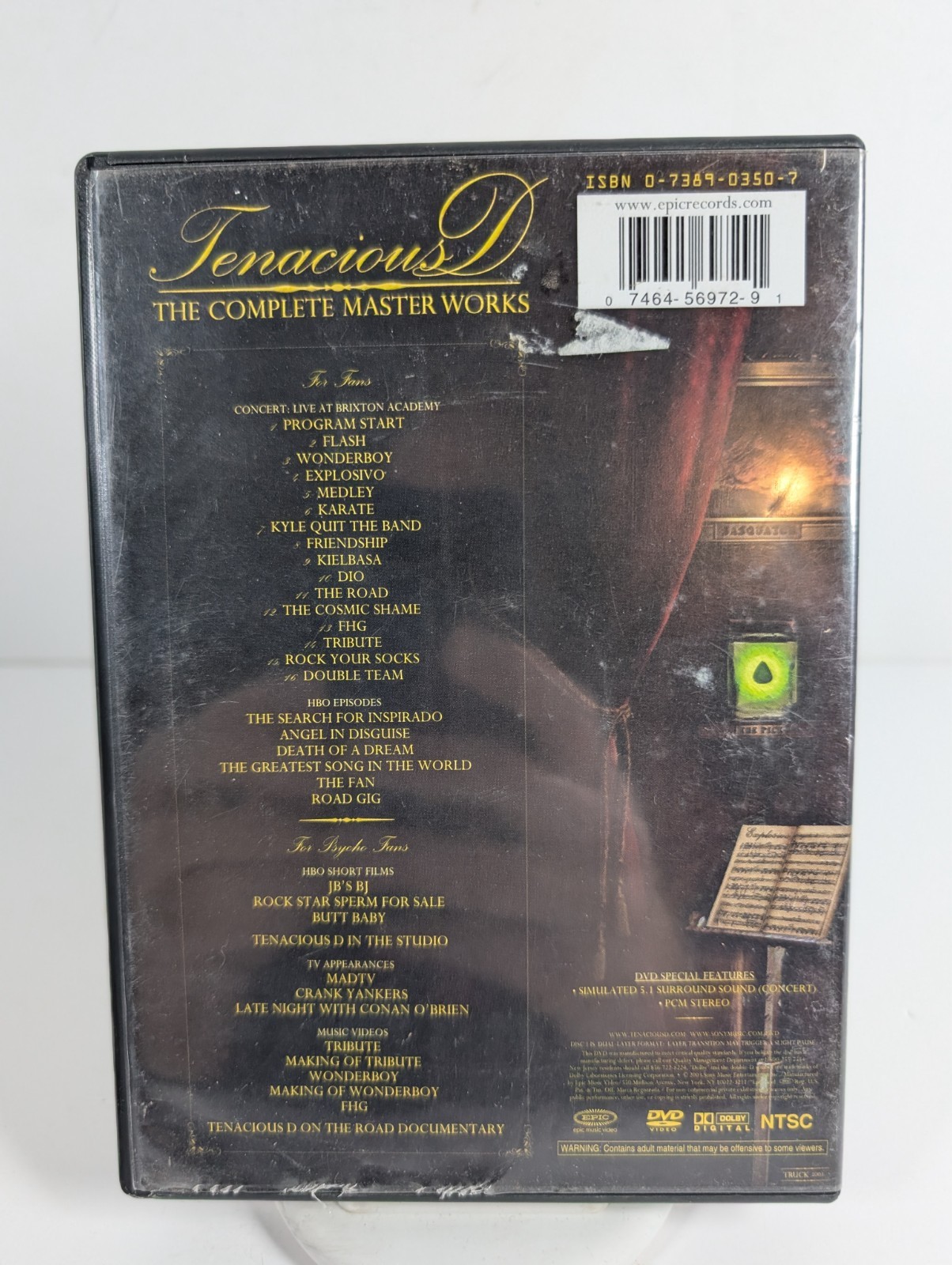 The Complete Master Works (DVD, 2003) – Nice Disc Condition – Free Shipping