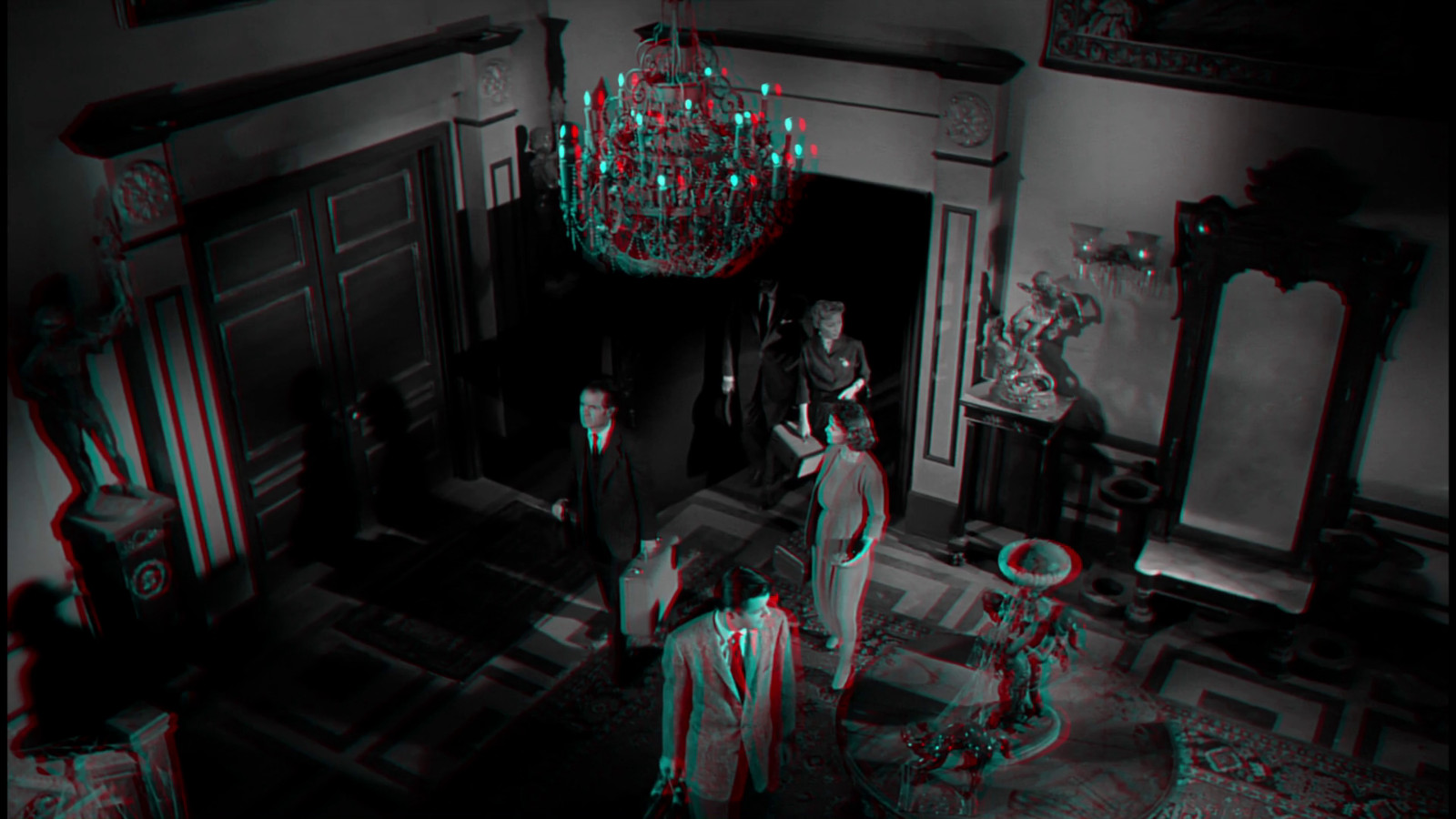 3D Blu-ray – House on Haunted Hill, Vincent Price 1959, Digital 3D + Anaglyph 3D