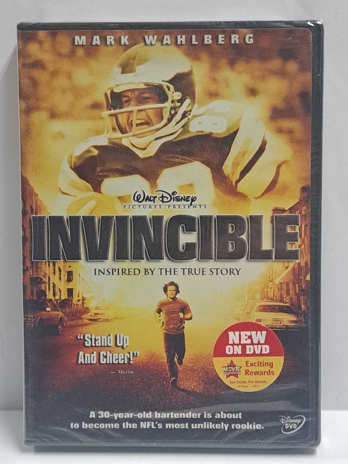 Invincible DVD 2006 Mark Wahlberg Greg Kinnear Ericson Core Widescreen