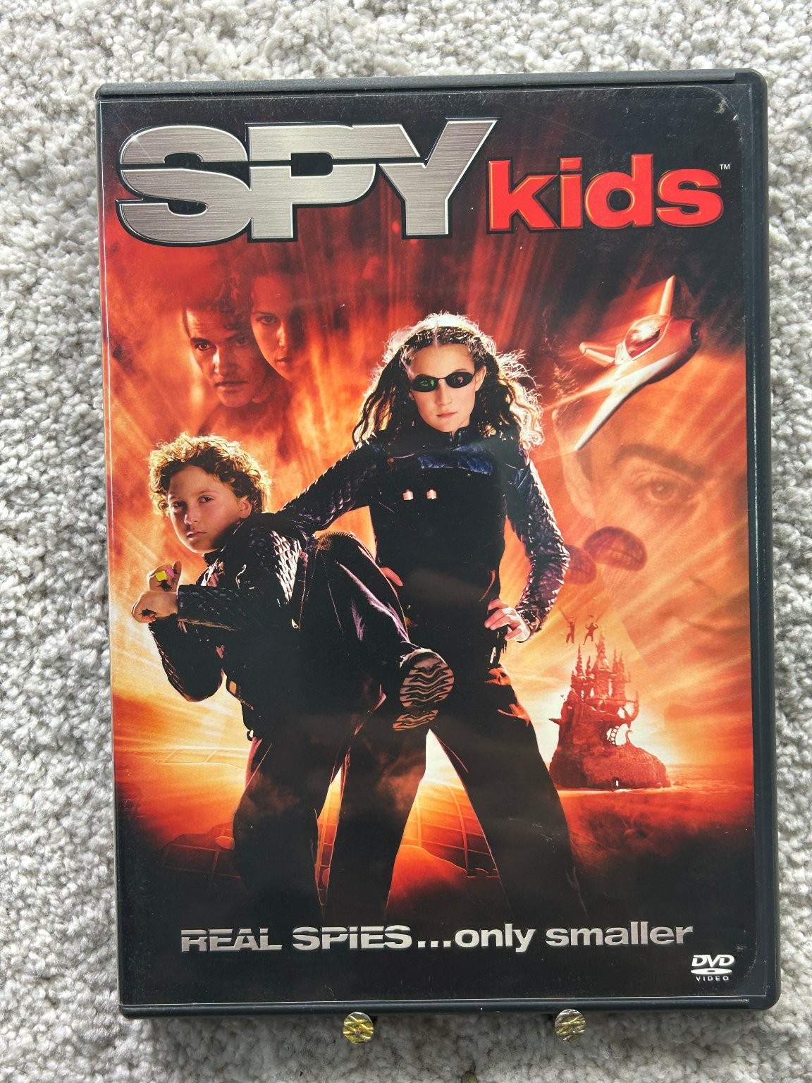 Spy Kids DVD 2001 Adventure Family Antonio Banderas Robert Rodriguez