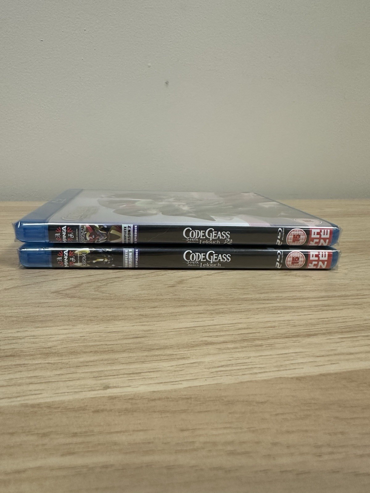 Code Geass Lelouch of the Rebellion Seasons 1 & 2 Blu-ray Region 2 – SEALED OOP