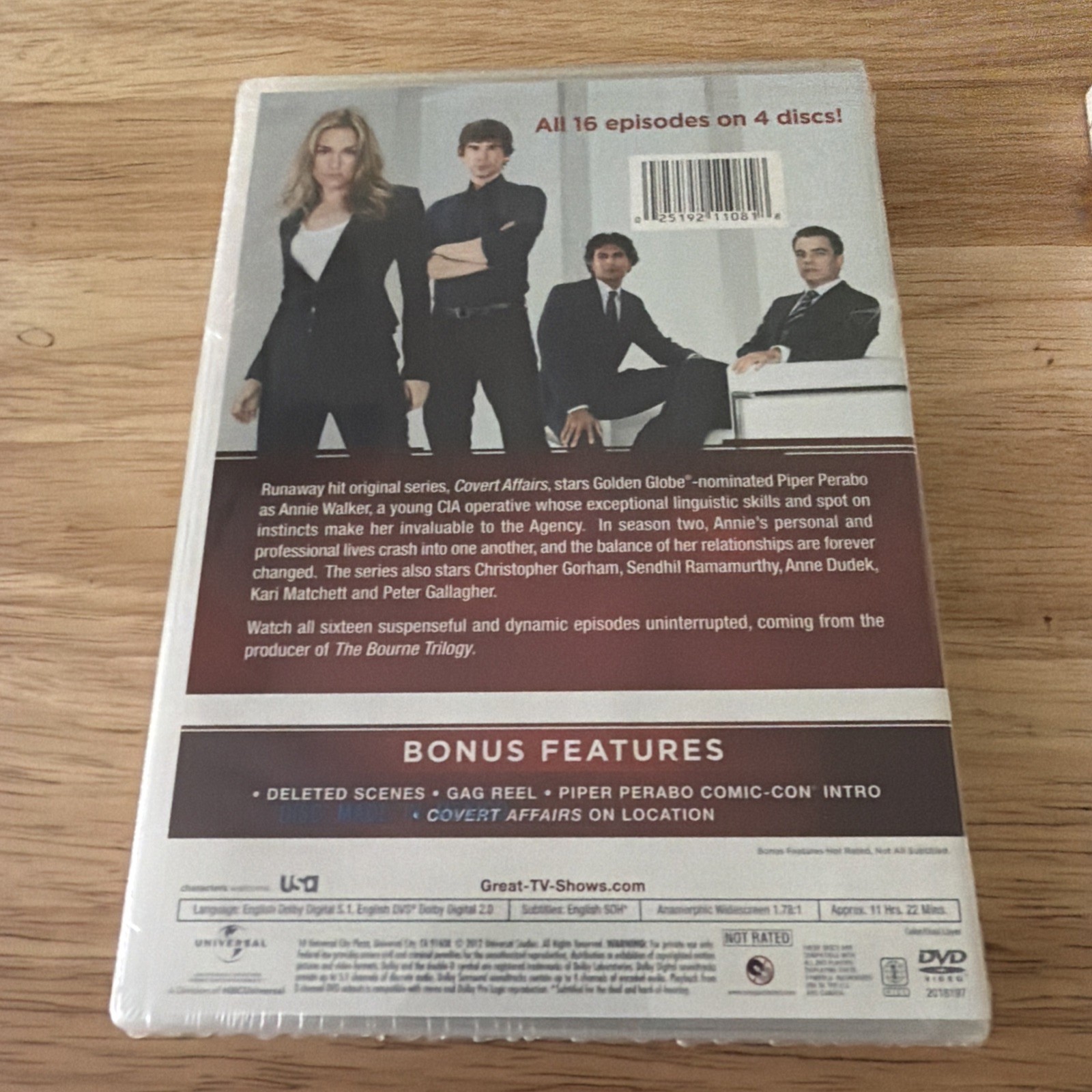 Covert Affairs: Season 1 & 2 (DVD, 2011) NEW Authentic US Release