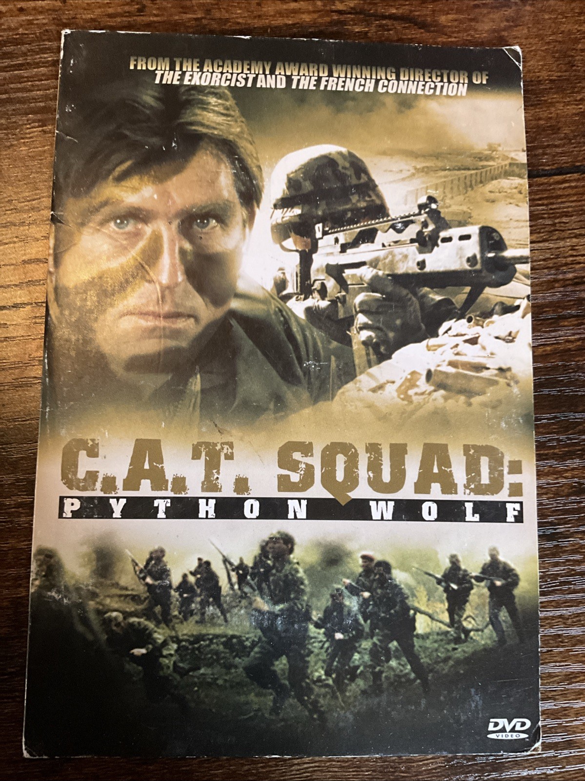 C.A.T. Squad Python Wolf DVD Cardboard Sleeve