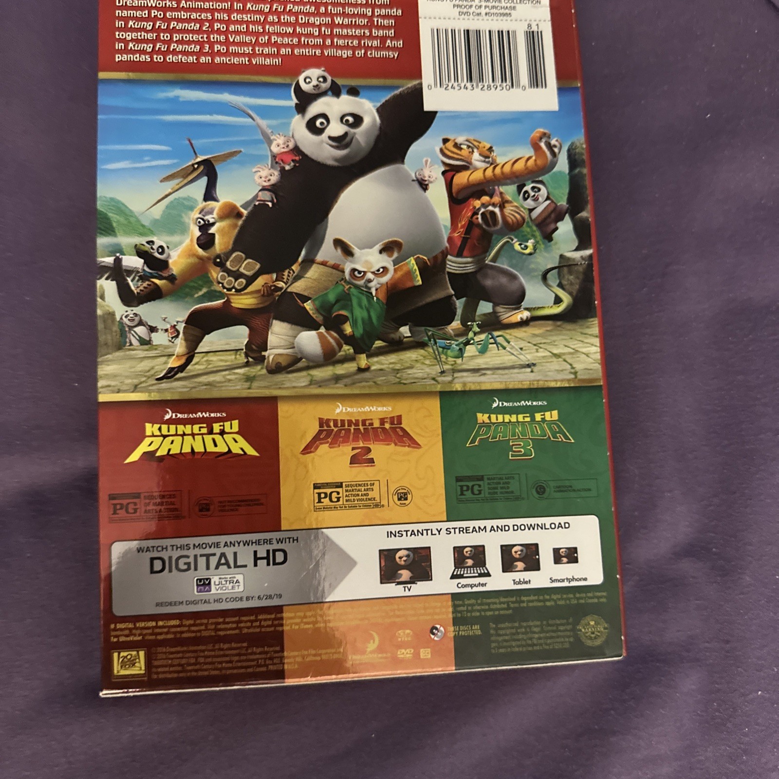 Kung Fu Panda: 3-Movie Collection [DVD]