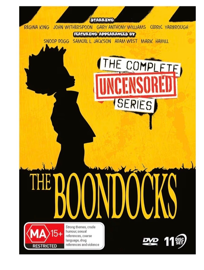 The Boondocks – Complete Uncensored Series Season 1-4 DVD