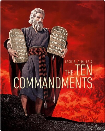 The Ten Commandments (Steelbook) [New 4K UHD Blu-ray] Ltd Ed, With Blu-Ray, St