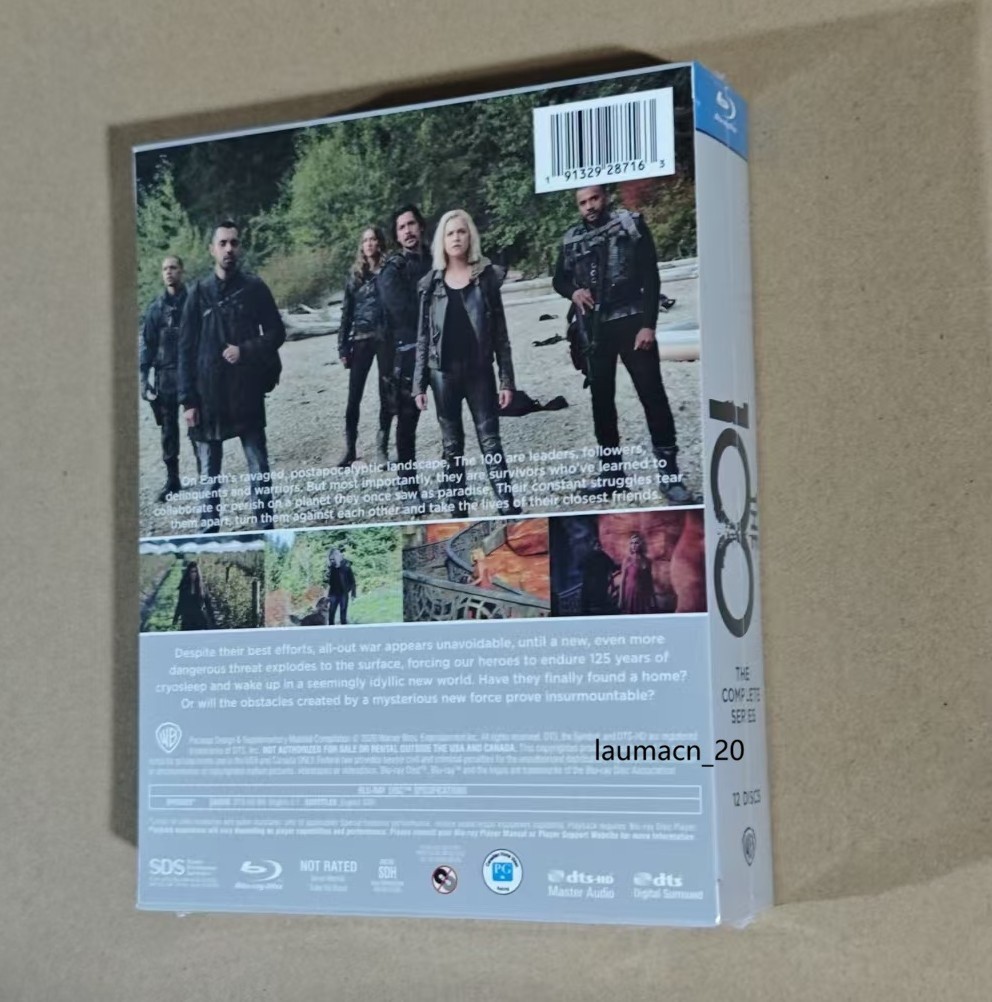 The 100: The Complete Series Seasons 1-7 [New 12-Discs Blu-ray]